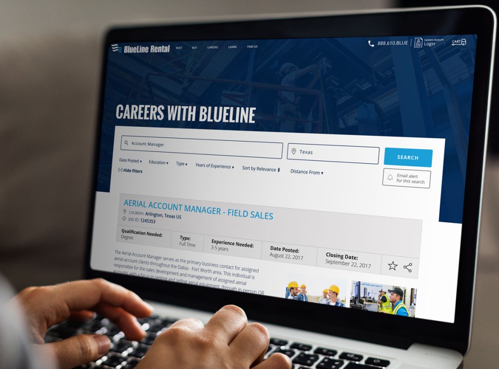 BLUELINE RENTAL: Careers